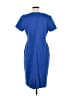 Talbots Solid Blue Casual Dress Size 8 - photo 2