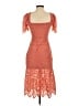 Saylor Orange Cocktail Dress Size XS - photo 2