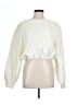 Sandro 100% Polyester Ivory Sweatshirt Size Lg (3) - photo 1