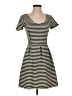 Madewell Stripes Black Casual Dress Size 2 - photo 1