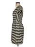 Madewell Stripes Black Casual Dress Size 2 - photo 5
