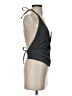 Zara Gray Sleeveless Blouse Size S - photo 4