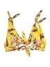 Unbranded Floral Yellow Swimsuit Top Size L - photo 1