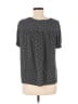 Ann Taylor LOFT 100% Polyester Black Short Sleeve Blouse Size M - photo 2