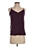 Dynamite 100% Polyester Burgundy Sleeveless Blouse Size XS - photo 1