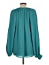 Dokotoo 100% Polyester Teal Long Sleeve Blouse Size L - photo 2