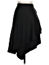 Unbranded Solid Black Casual Skirt Size 4 - photo 1