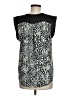 Robert Rodriguez 100% Polyester Silver Sleeveless T-Shirt Size M - photo 2
