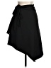 Unbranded Solid Black Casual Skirt Size 4 - photo 2