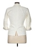 J.Crew 100% Linen Ivory Blazer Size 15 - photo 2