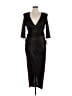 Xscape Black Cocktail Dress Size 14 (petite) - photo 1