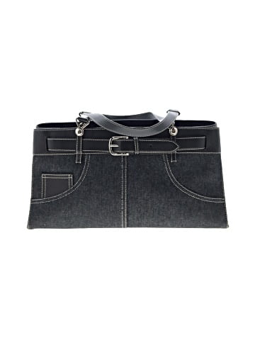 Christian Dior Vintage Trotter Horizontal Tote Denim with Leather (view 1)