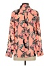 Banana Republic 100% Polyester Print Orange Long Sleeve Blouse Size XS - photo 2