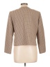 Ann Taylor LOFT Houndstooth Tan Coat Size Lg Petite - photo 2