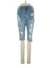 Soho Color Block Blue Jeans Size 4 - photo 1