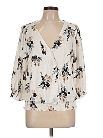 MELLODAY 3/4 Sleeve Blouse (view 1)
