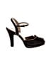 Rampage 100% Leather Black Heels Size 7 - photo 1