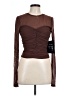 Lulus Brown Long Sleeve Top Size XL - photo 1