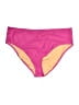 J.Crew Color Block Pink Swimsuit Bottoms Size 2X - photo 1