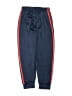 Adidas 100% Polyester Blue Track Pants Size 7 - photo 2
