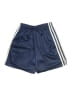 Adidas 100% Polyester Stripes Blue Athletic Shorts Size M (kids) - photo 1