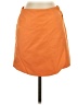 Vestique 100% Polyester Solid Orange Casual Skirt Size S - photo 1