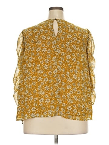 1.State 3/4 Sleeve Blouse (view 2)