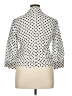 Talbots 100% Linen Polka Dots White 3/4 Sleeve Button-Down Shirt Size 14 Petite - photo 2