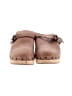 Dr. Scholl's 100% Leather Brown Mule/Clog Size 8 - photo 2