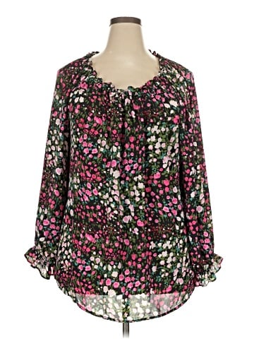 Talbots Outlet Long Sleeve Blouse (view 1)