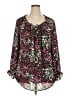 Talbots Outlet 100% Polyester Black Long Sleeve Blouse Size 2X - photo 1
