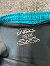 Asics 100% Polyester Solid Teal Athletic Shorts Size S - photo 3