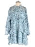 Anthropologie 100% Viscose Blue Romper Size XS - photo 1