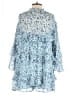 Anthropologie 100% Viscose Blue Romper Size XS - photo 2