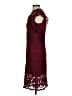 Saylor Burgundy Cocktail Dress Size S - photo 5