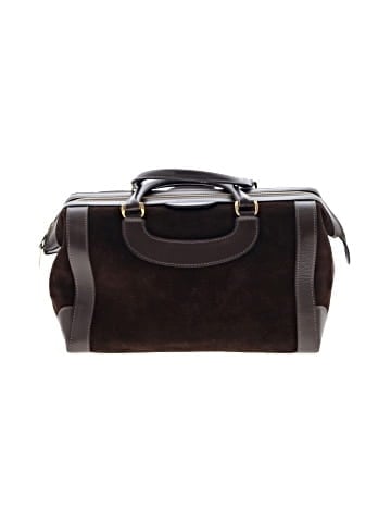 Gucci Vintage Suede Boston Satchel (view 1)