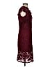 Saylor Burgundy Cocktail Dress Size S - photo 4