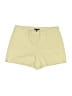 Theory Solid Yellow Khaki Shorts Size 2 - photo 1