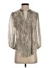 Fei 100% Silk Ivory Blouse Size 2 - photo 1
