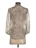 Fei 100% Silk Ivory Blouse Size 2 - photo 2
