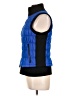 Black Rivet 100% Polyester Blue Vest Size L - photo 5