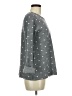 Cynthia Rowley TJX Polka Dots Gray Pullover Sweater Size M - photo 4