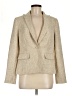 Calvin Klein 100% Polyester Tweed Gold Blazer Size 6 - photo 1