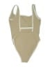 Lain Snow Solid Tan One Piece Swimsuit Size XL - photo 2