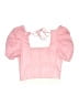 TCEC 100% Polyester Pink 3/4 Sleeve Blouse Size L - photo 2