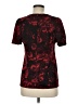 Ann Taylor Floral Red Short Sleeve Top Size 8 - photo 2