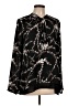 DR2 100% Polyester Black Long Sleeve Blouse Size L - photo 1