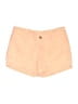 Lilly Pulitzer 100% Linen Solid Orange Shorts Size 0 - photo 1