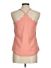 J. by J.Crew 100% Polyester Orange Sleeveless Top Size 6 - photo 2