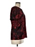 Ann Taylor Floral Red Short Sleeve Top Size 8 - photo 4